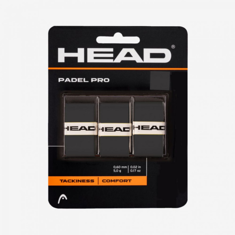 Surgrips de Padel Head Noir x3