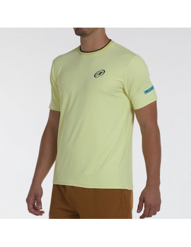 T-Shirt de padel Bullpadel Meira Jaune