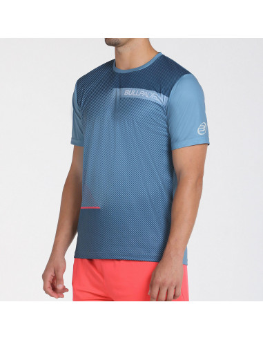 T-Shirt de padel Bullpadel Carino bleu