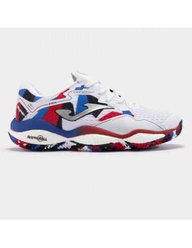 Chaussures de padel Joma Smash Blanc Bleu Rouge