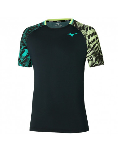 T-Shirt de padel Mizuno Mugen Shadow Noir