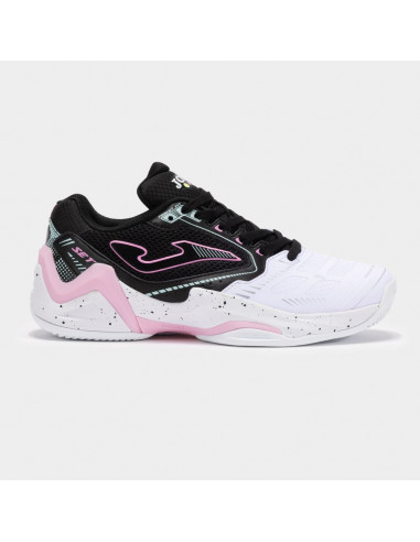 Chaussures de padel Joma Set Lady Noir et Rose