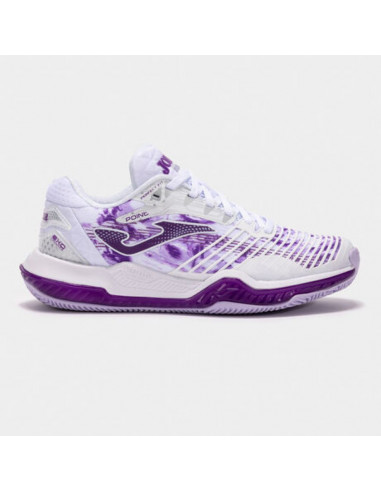 Chaussures de Padel Joma Point Lady White Purple