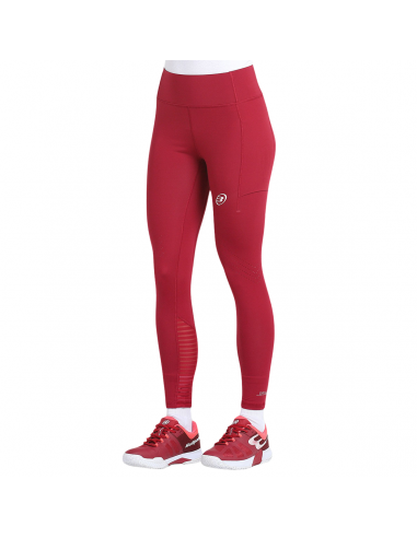 Legging de Padel Bullpadel Erais Cerise