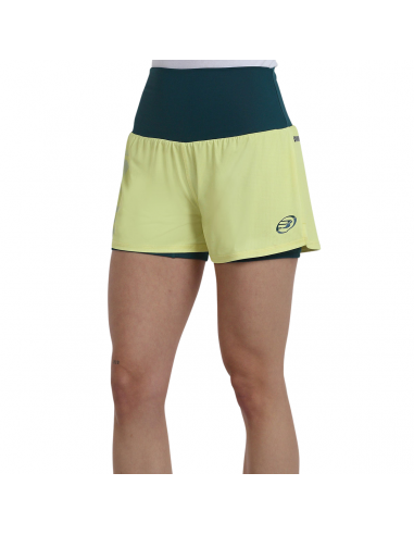 Short de Padel Bullpadel Obera Jaune