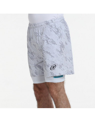 Short de padel Bullpadel Malpi Blanc