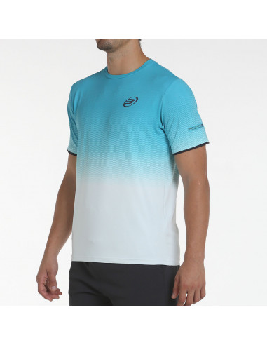 T-Shirt de padel Bullpadel Merga Turquoise