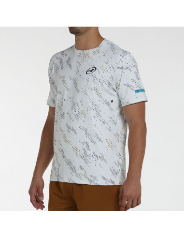 T-Shirt de padel Bullpadel Mago Blanc