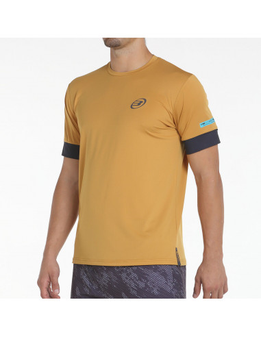 T-Shirt de padel Bullpadel Marfi Jaune