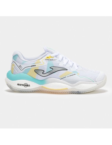 Chaussures de Padel Joma smash Blanc et Bleu
