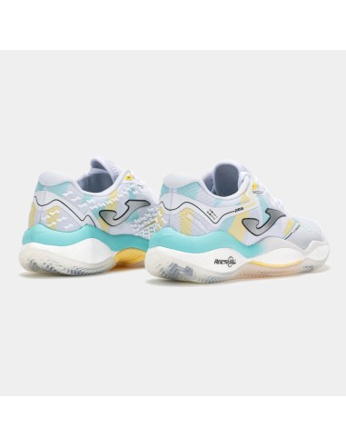 Chaussures de Padel Joma smash Blanc et Bleu