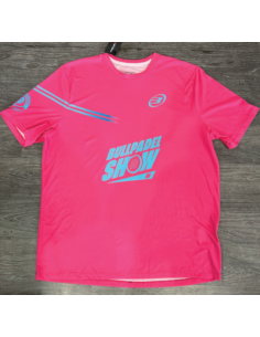 T-shirt de Padel Bullpadel Show 2025 Rose