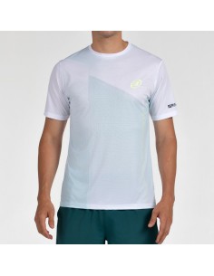 T-Shirt de padel Bullpadel Lagar Blanc