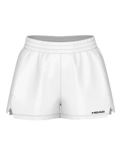 Short de Padel Head Petite Play Blanc