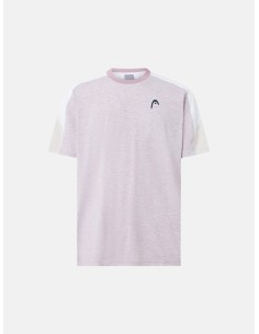 T-shirt de Padel Head Play tech Lilas