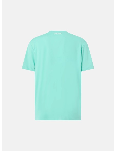 T-shirt de Padel Head Slice 2 Vert