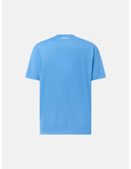 T-shirt de Padel Head Slice 2 Bleu